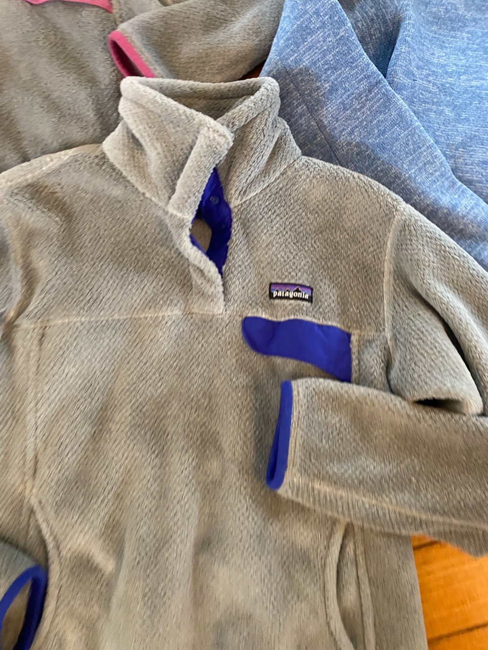 Patagonia Women's lot of 3 Snap-T Fleece, better sweater quarter zip medium - Picture 2 of 12